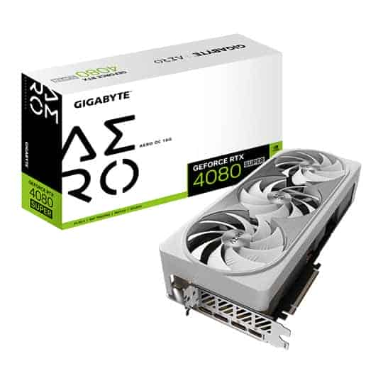 Gigabyte NVIDIA GeForce RTX 4080 SUPER 16GB AERO OC Ada Lovelace Graphics Card